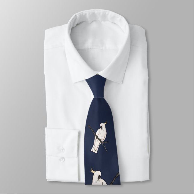 Australian Cockatoo Tie (Tied)