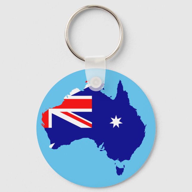 Australian country keychain (Front)