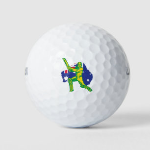 Australian Cricket Team T-Shirt Fans Jersey Golf Balls