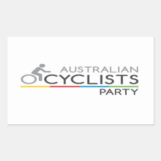Australian Cyclists Party Sticker