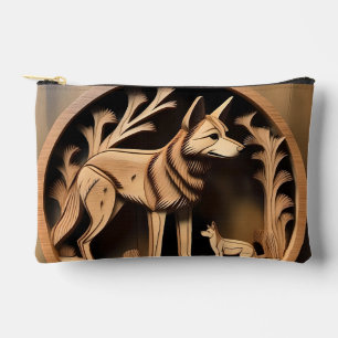  "Australian Dingo: A Nature's Print" Accessory Pouch