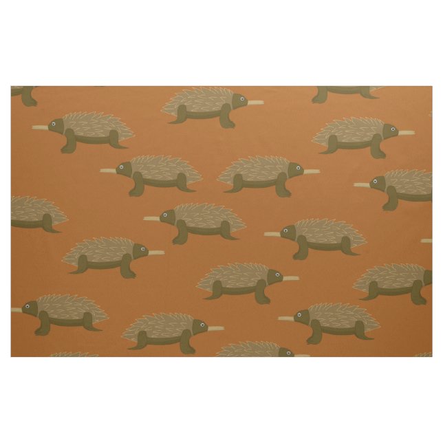 Australian Echidna Print Fabric (Fat Quarter)