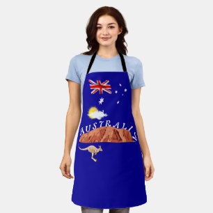 Australian flag apron
