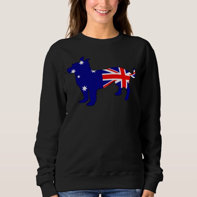 Australian Flag Chihuahua Sweatshirt (Front)