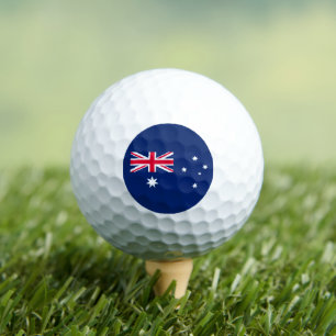 Australian Flag, Flag of Australia Golf Balls