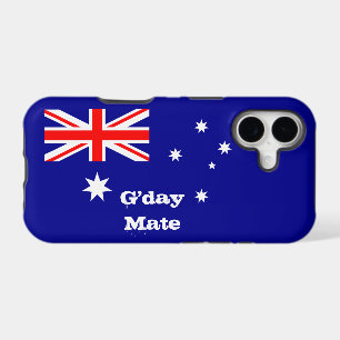 Australian Flag & G'day Mate mode / Coque sportif