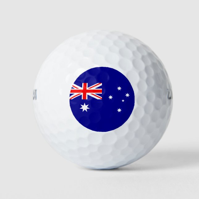 Australian Flag Golf Balls (Front)