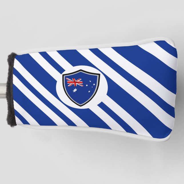 Australian flag golf head cover (Front)