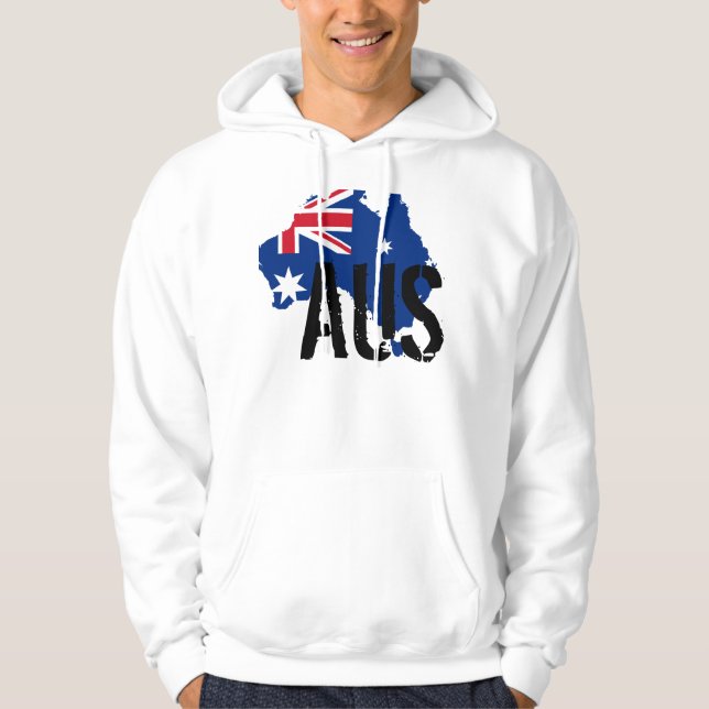Australian Flag Hoodie (Front)
