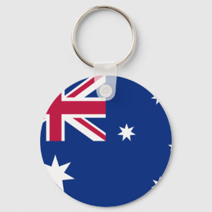 Australian flag keychain