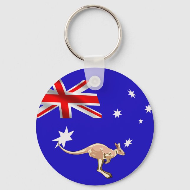 Australian flag keychain (Front)