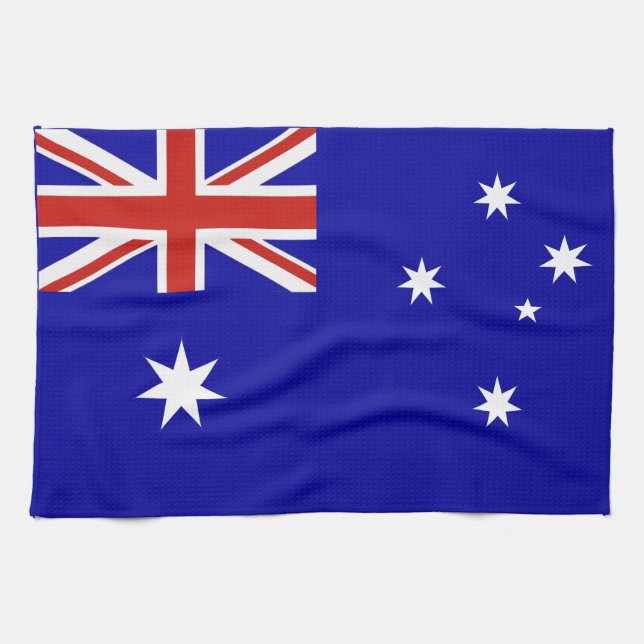 Australian flag kitchen towel (Horizontal)