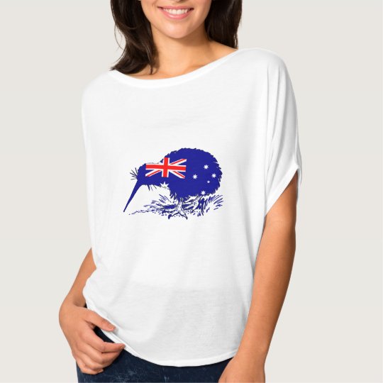 Australian Flag - Kiwi Bird T-Shirt