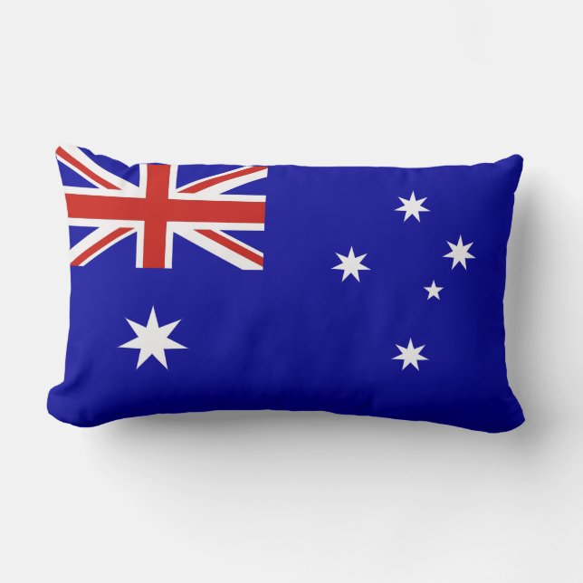 Australian flag lumbar pillow (Front)