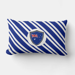 Australian flag lumbar pillow