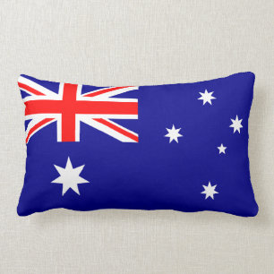 Australian Flag Lumbar Pillow