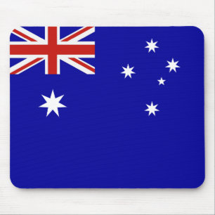 Australian flag mouse pad