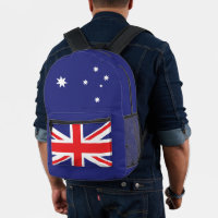 Australian flag red cross Aussie stars