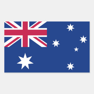 Australian flag sticker