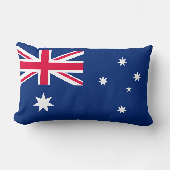 Australian flag throw pillow (Front)
