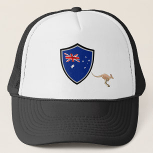 Australian flag trucker hat