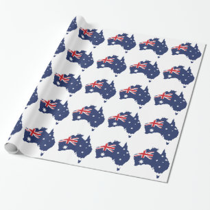 Australian Flag Wrapping Paper