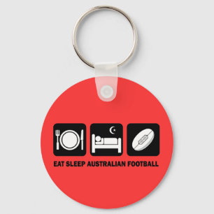 AUSTRALIAN FOOTBALL KEYCHAIN