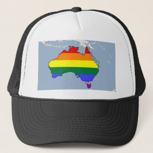 Australian GLBT Pride Trucker Hat