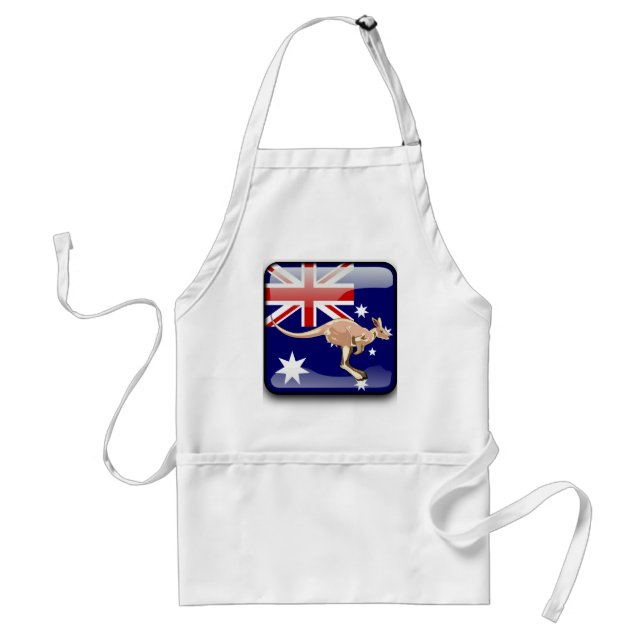 Australian glossy flag standard apron (Front)