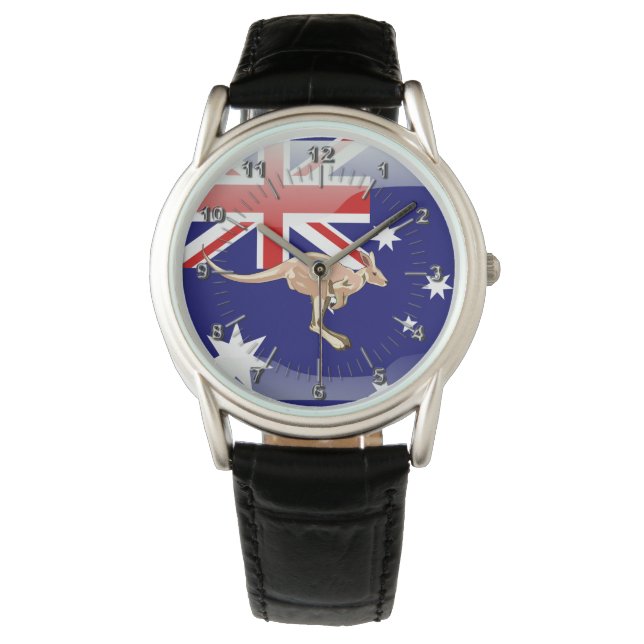Australian glossy flag watch (Front)