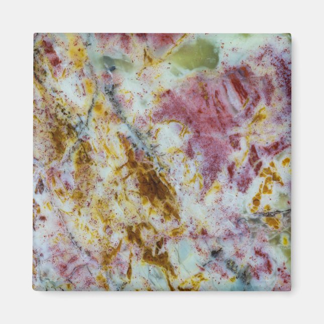 Australian Green Opalite Slab Magnet (Front)