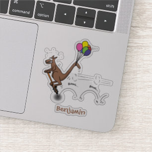 Australian humour kangaroo cartoon illustration