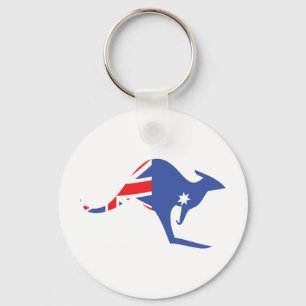 australian kangaroo keychain
