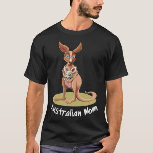 Australian Kangaroo Mom Australian Kangaroo T-Shirt