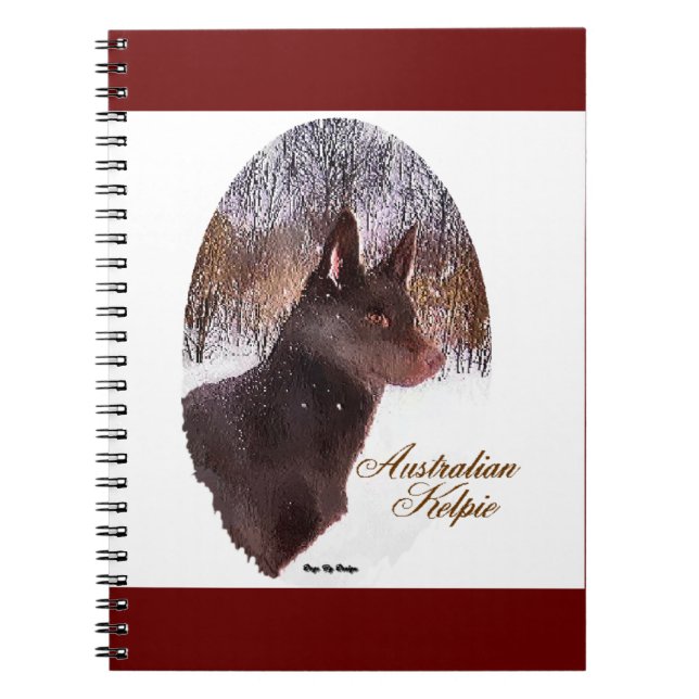 Australian Kelpe Art Notebook (Front)