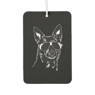 Australian Kelpie cool dog sunglasses Classic T-Sh Air Freshener