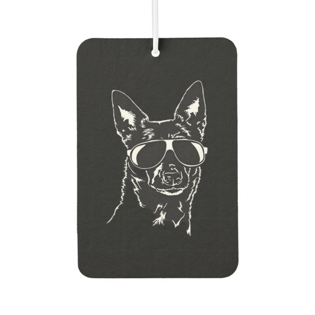 Australian Kelpie cool dog sunglasses Classic T-Sh Air Freshener (Front)