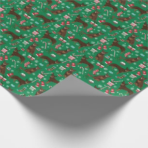 Australian Kelpie Dog Christmas Wrapping Paper