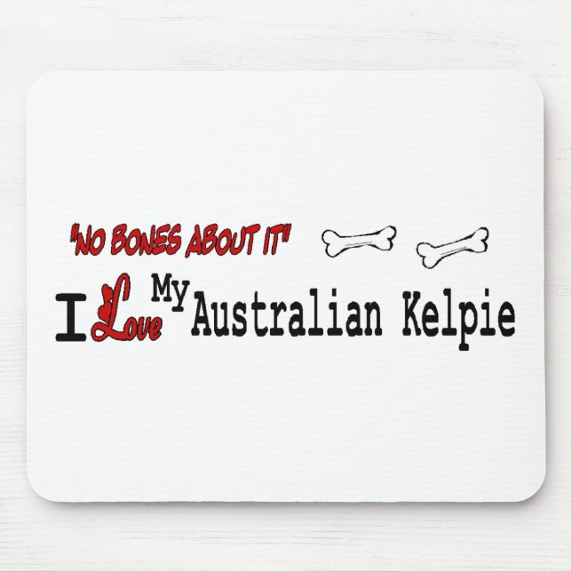 Australian Kelpie Gifts Mouse Pad (Front)