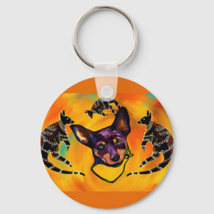 AUSTRALIAN KELPIE KEYCHAIN