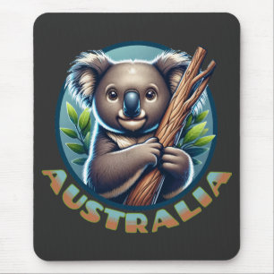 Australian Koala Bear Mouse Pad