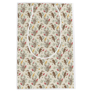 Australian Koalas, Kookaburras and Native Flora Medium Gift Bag