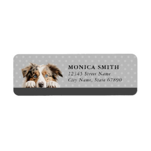 Australian Koolie Return Address Labels