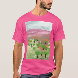 Australian Landscape With Grass Trees Active T-Shirt