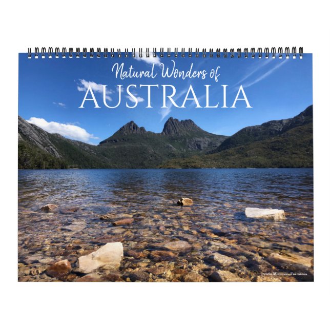 australian landscapes 2026 (with locations) large calendar (Cover)