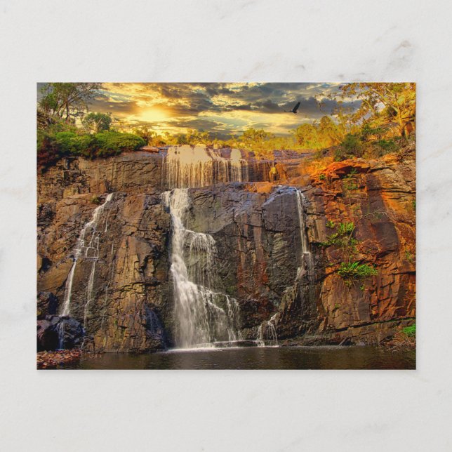 Australian MacKenzie Falls Grampians Postcard (Front)