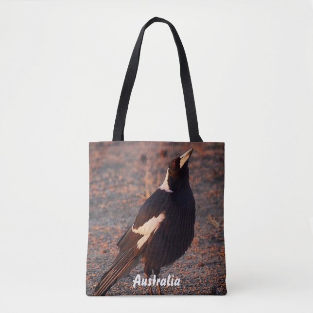 Australian Magpie tote bag (Front)