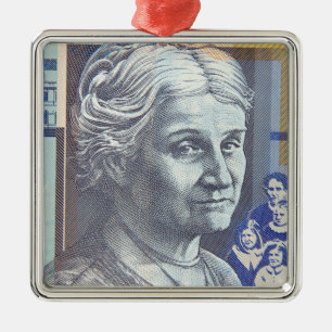 Australian money dollars metal ornament