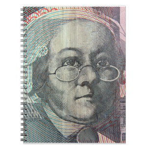 Australian money dollars notebook