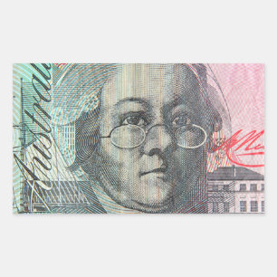 Australian money dollars sticker